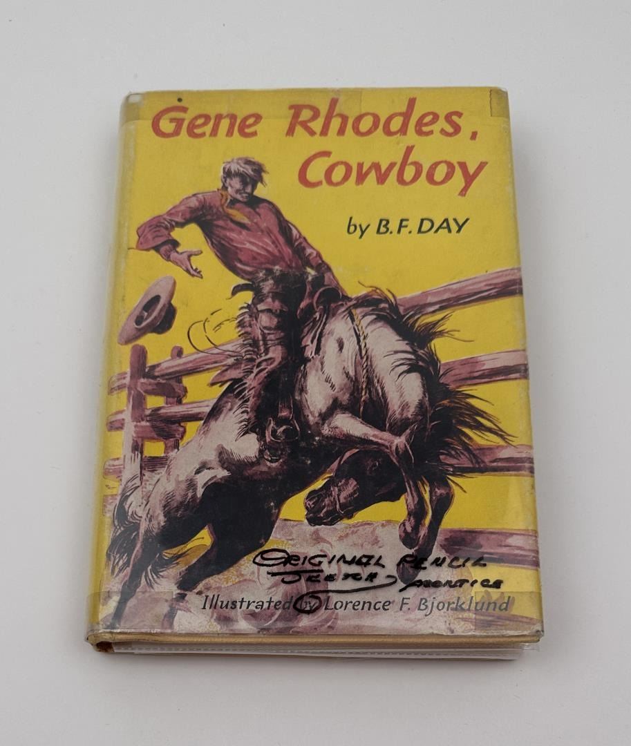 Gene Rhodes Cowboy Lorence Bjorklund Drawing