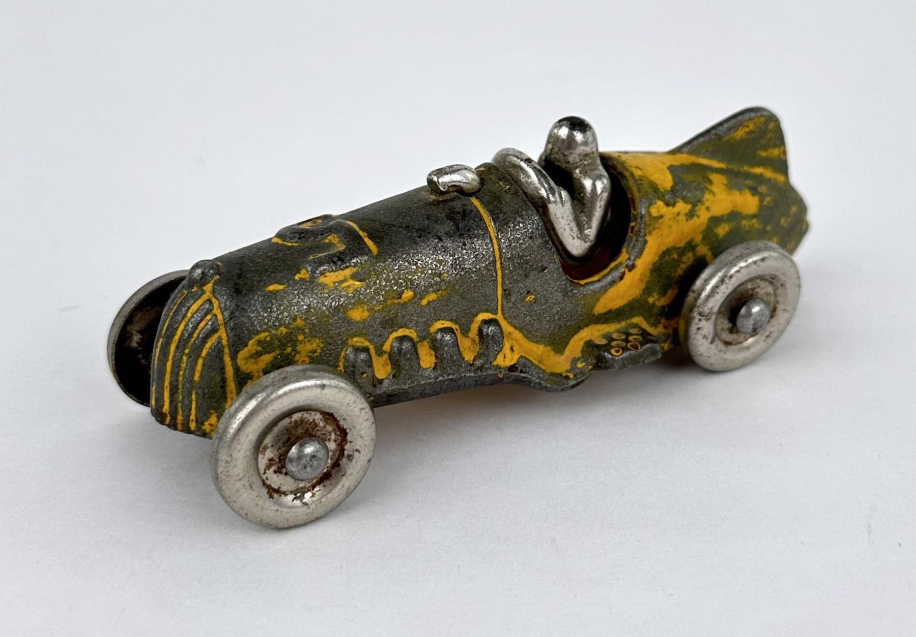 Hubley Cast Iron Race Car Toy
