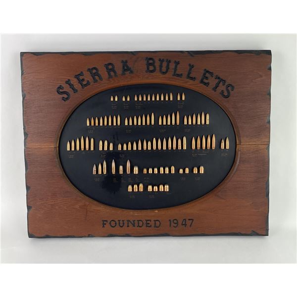Sierra Bullets Bullet Board Display
