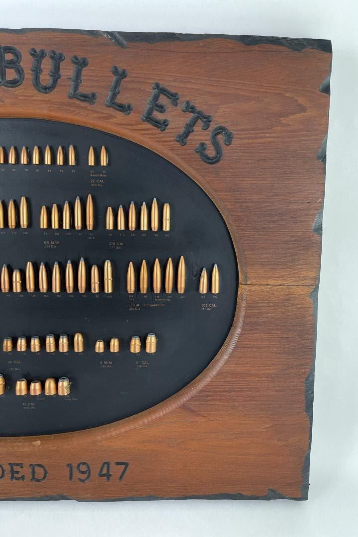 Sierra Bullets Bullet Board Display