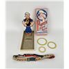 Image 1 : Popeye Pipe Toss Game and Toy Belt