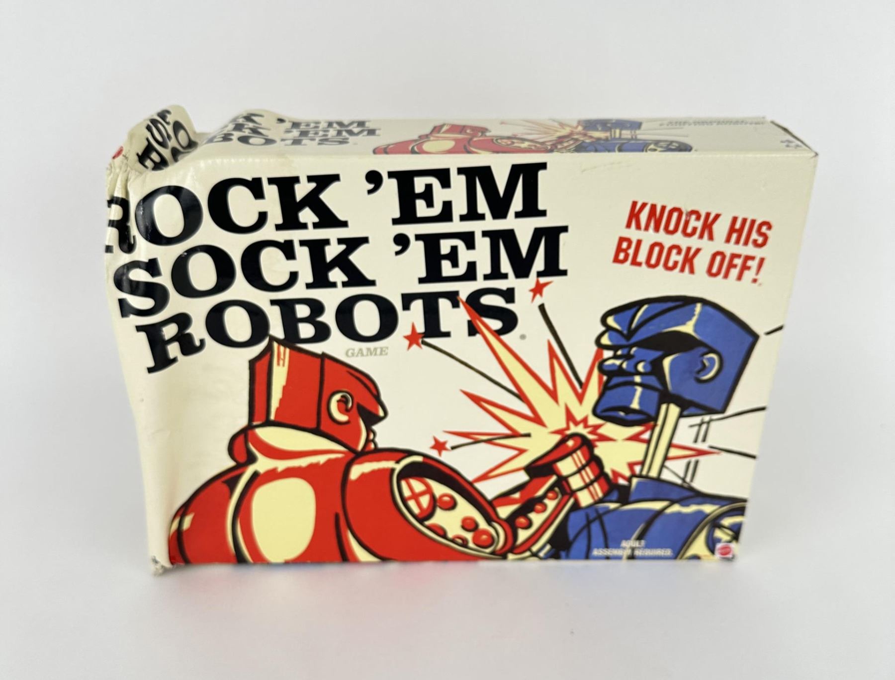 Mattel Rock 'Em Sock 'Em Robots Game