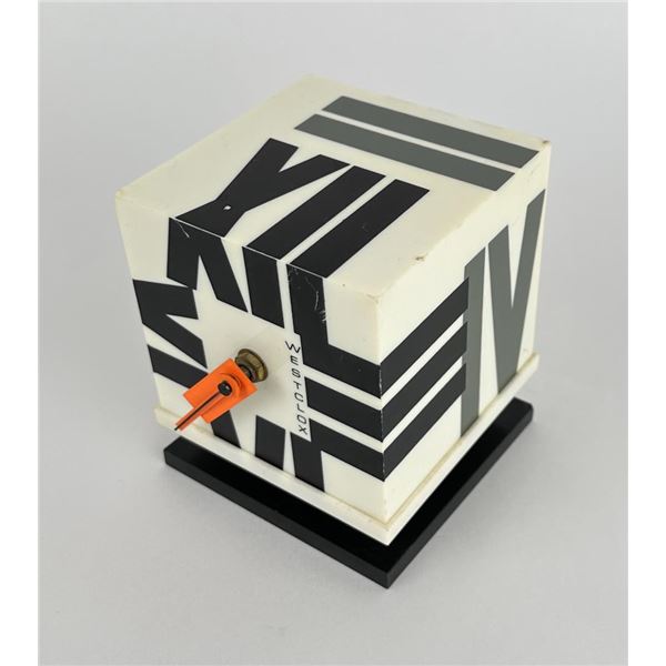 Mid Century Westclox Cube Clock