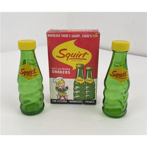 Squirt Soda Salt and Pepper Shakers