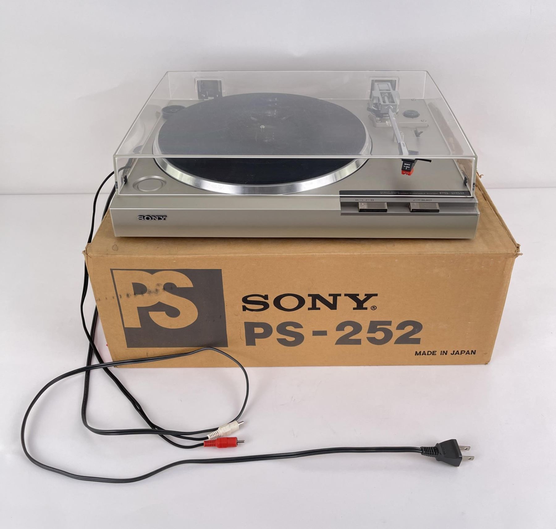 Sony PS-252 Direct Drive Turntable