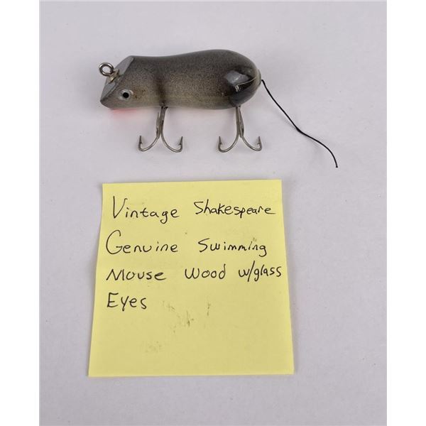 Shakespeare Swimming Mouse Wood Fishing Lure