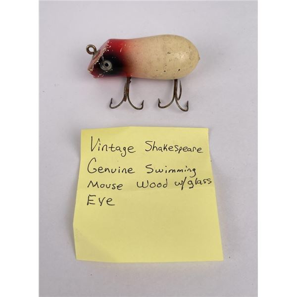 Shakespeare Swimming Mouse Wood Fishing Lure
