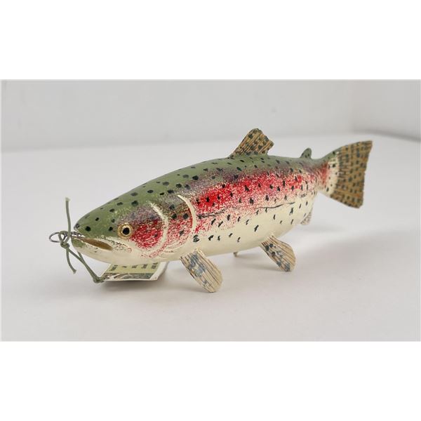 Jim Armstrong Great Falls Montana Trout Carving