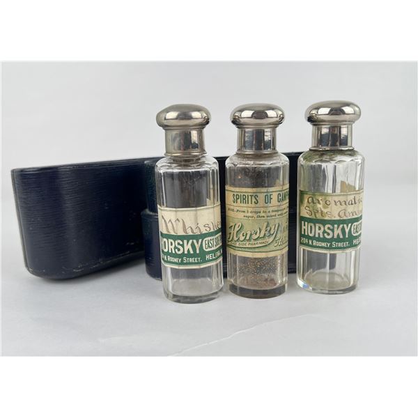 Antique Helena Montana Drug Bottles