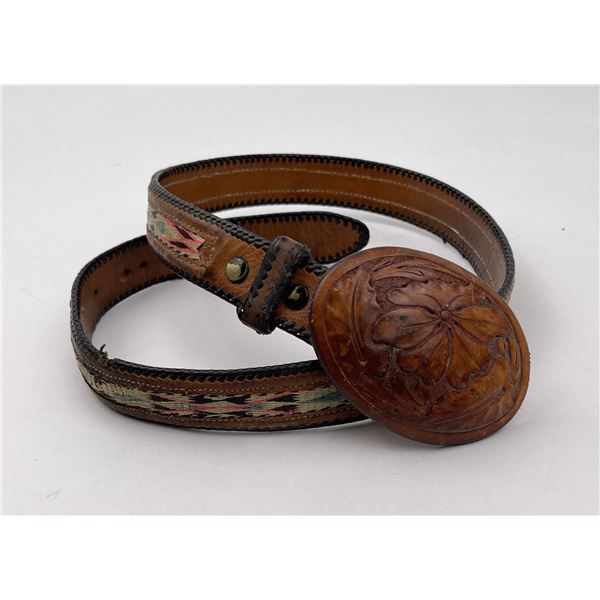 Deer Lodge Montana Prison Horsehair Belt