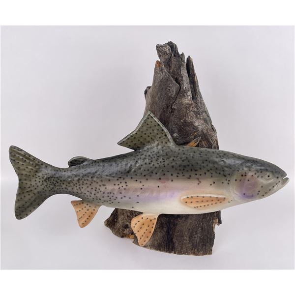 WOOD TROUT SCULPTURE visual data 6