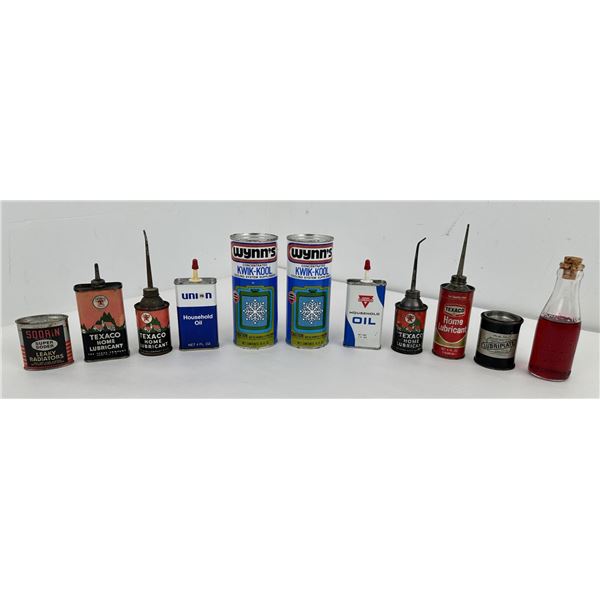 Collection of Handy Oiler Oil Cans