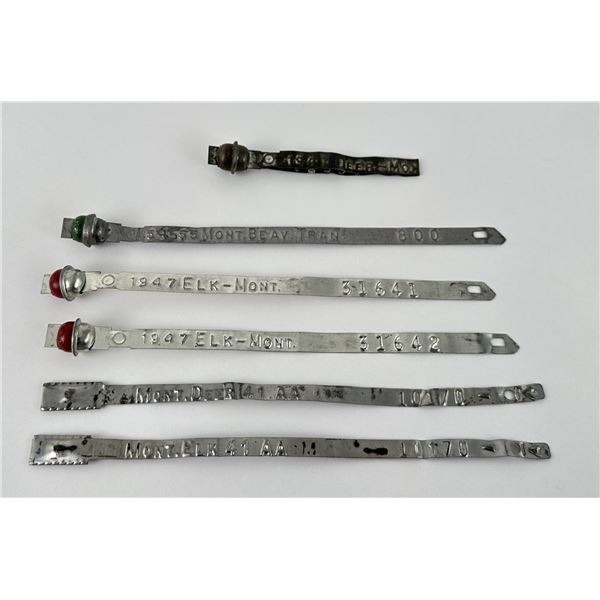 Montana Beaver Deer Elk Hunting Tags