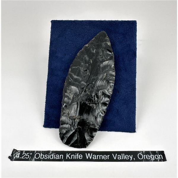 Indian Artifact Knife Warner Valley Oregon