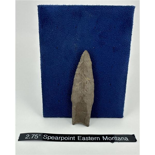 Indian Artifact Eastern Montana Spearpoint