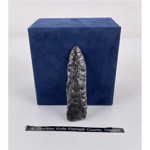 Ancient Indian Artifact Knife Klamath Oregon
