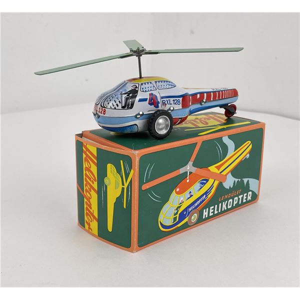 Lendulet Helicopter Tin Toy