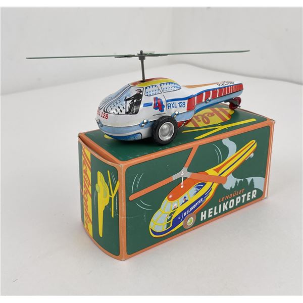 Lendulet Helicopter Tin Toy