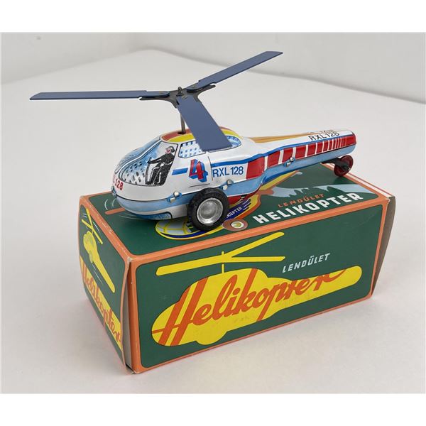 Lendulet Helicopter Tin Toy
