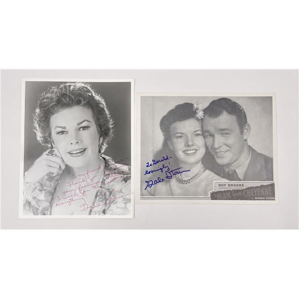 Gale Storm Autographed Photos
