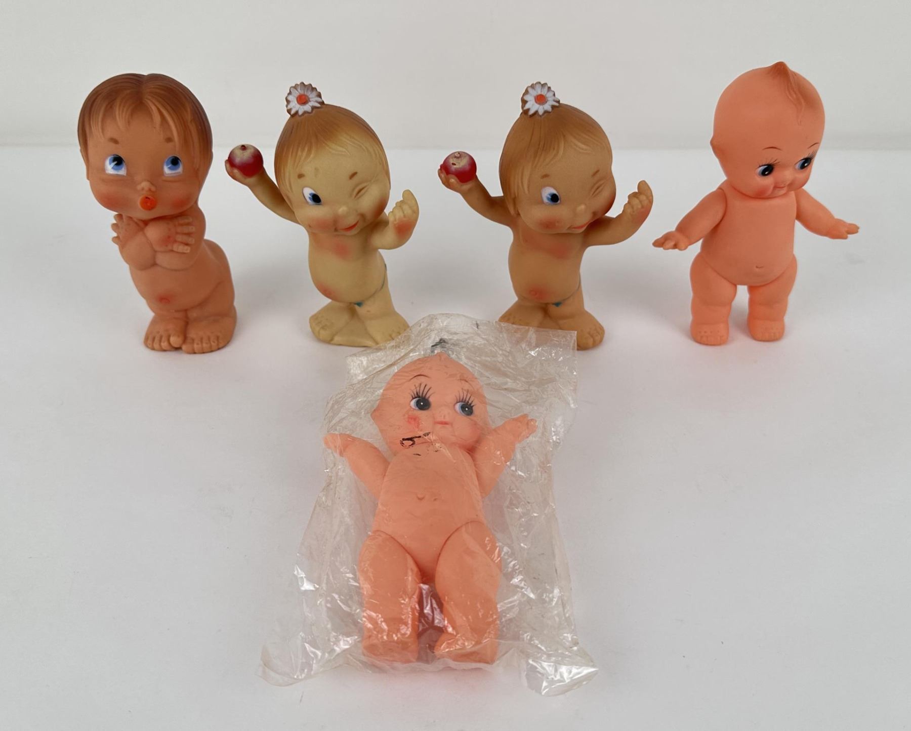 Vintage Rubber Kewpie Dolls