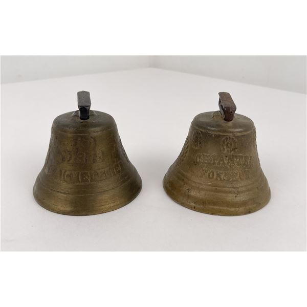 Antique Bronze Swiss Cow Bells