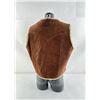 Image 3 : Vintage Suede Leather Shearling Vest