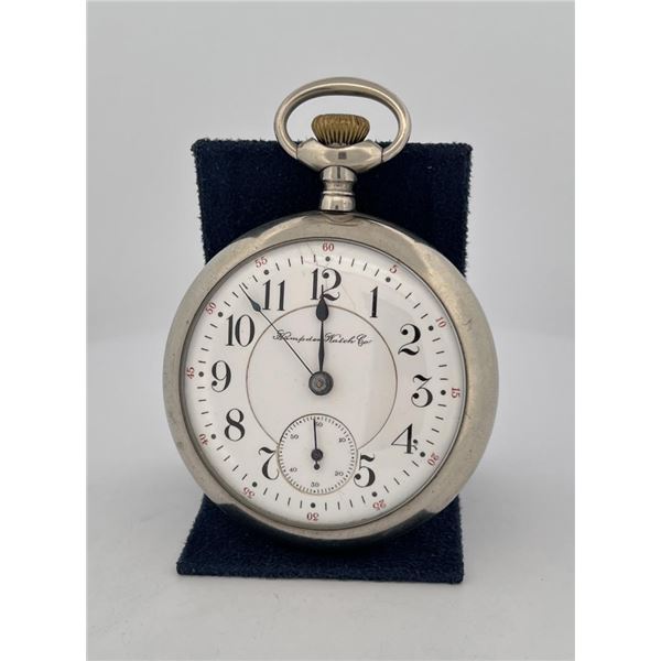 Antique Hampden Menlo Park Pocket Watch