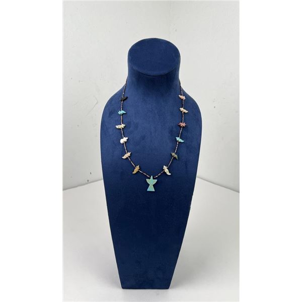 Zuni Heishi Fetish Necklace