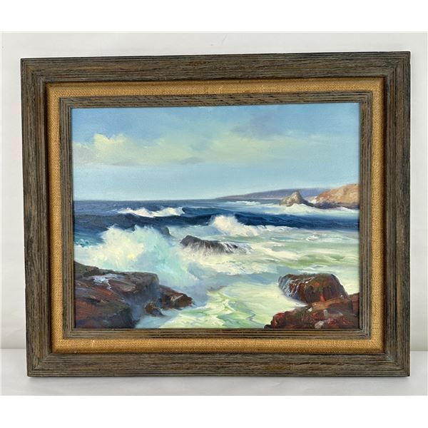 Vernon Kerr California Coast Painting