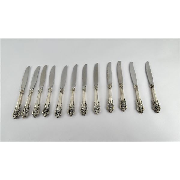 Wallace Grand Baroque Sterling Silver Knives