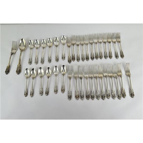 Wallace Sterling Silver Grand Baroque Flatware