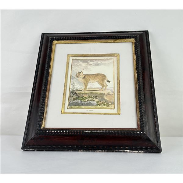 Jacques de Sève Le Lynx Etching