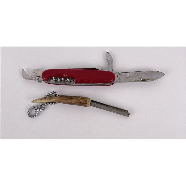 Pocket Knife and Flint Steel