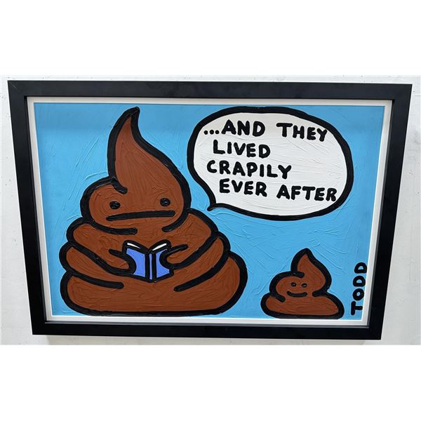 Todd Goldman Oil on Canvas Painting