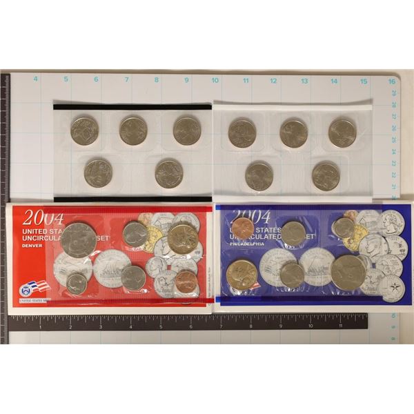 2004 US MINT SET (UNC) P/D (WITH ENVELOPE)