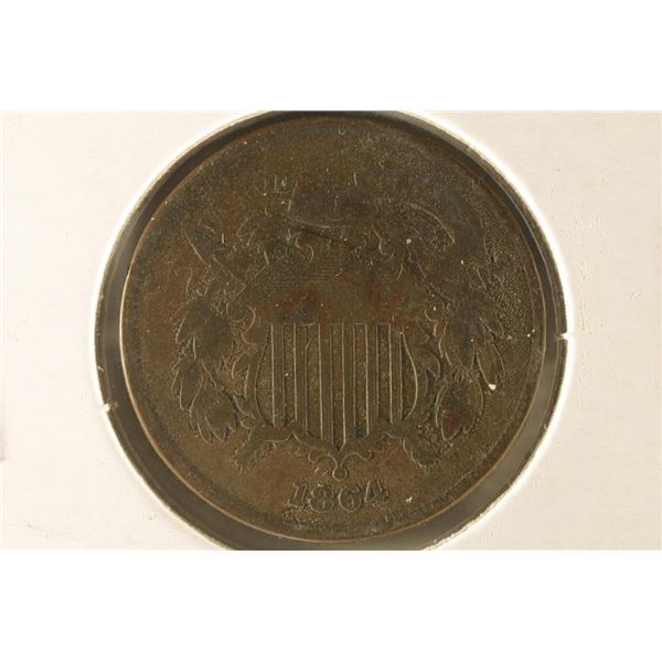 1864 US TWO CENT PIECE