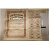 Image 1 : VINTAGE FRANCE 1928 STOCK CERTIFICATE WITH 20