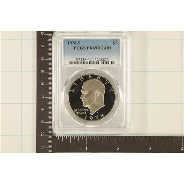 1978-S IKE DOLLAR PCGS PR69 DCAM
