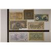 Image 2 : 7 FOREIGN BILLS: 1920 AUSTRIA 50 HELLER, 1945