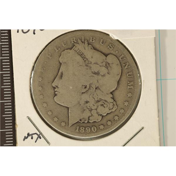 1890-CC MORGAN SILVER DOLLAR