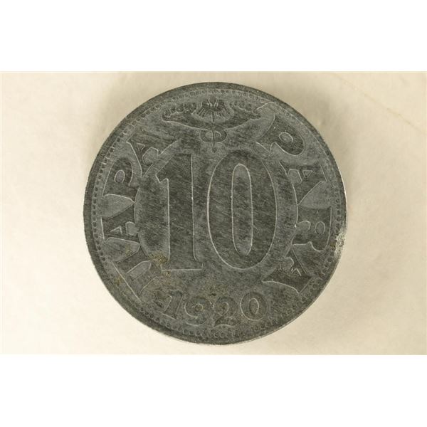 1920 YUGOSLAVIA 10 PARA