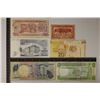 Image 2 : 6 FOREIGN BILLS: 1949 ALGERIA 50 CENTIMES, 1969