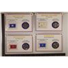 Image 1 : 4-US QUARTER & STAMP SETS, 2001-P KENTUCKY,