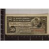 Image 1 : 1896 CUBA CRISP 50 CENTAVOS BILL