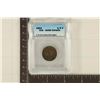 Image 1 : 1854 US HALF CENT ICG AU50 DETAILS COUNTER STAMPED