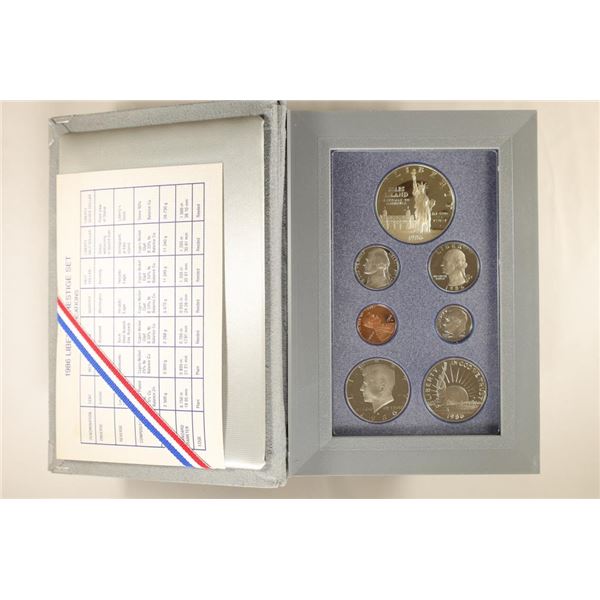 1986 US PRESTIGE PROOF SET LIBERTY