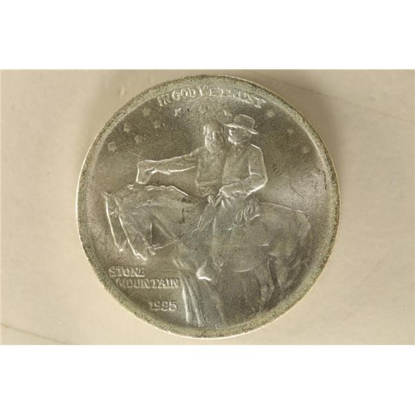 1925 STONE MOUNTAIN COMMEMORATIVE HALF DOLLAR BU