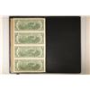 Image 2 : UNCUT SHEET OF 4-2003 US $2 FRN'S. CRISP UNC IN