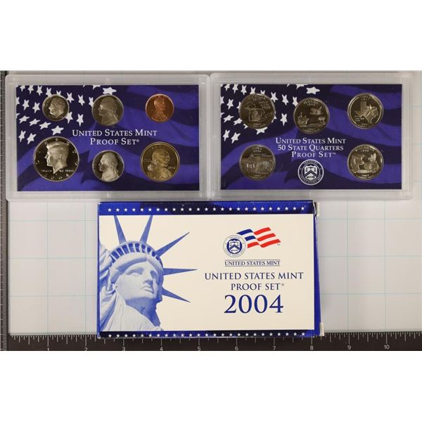 2004 US PROOF SET (WITH BOX)